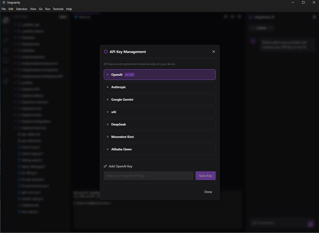 AI Provider Settings
